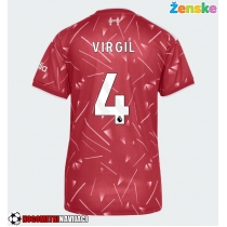 Ženske Nogometnih dresov Liverpool Virgil van Dijk #4 Domači 2026-27 Kratki rokavi